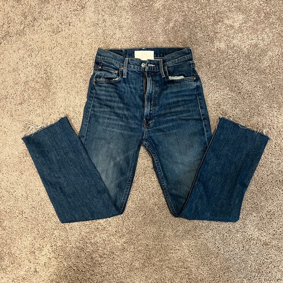 MOTHER HIGH WAISTED RIDER SKIMP SZ26 EUC - Picture 2 of 14
